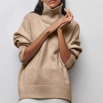 Cosima Women's Oversized Sweater - fabric and finish detail