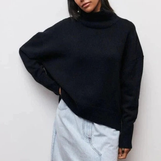 Cosima Women's Oversized Sweater - flat lay