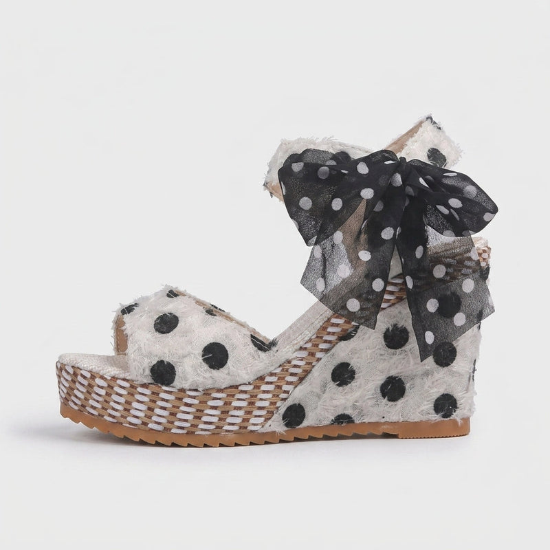 Edith Women's Espadrilles - fabric and finish detail