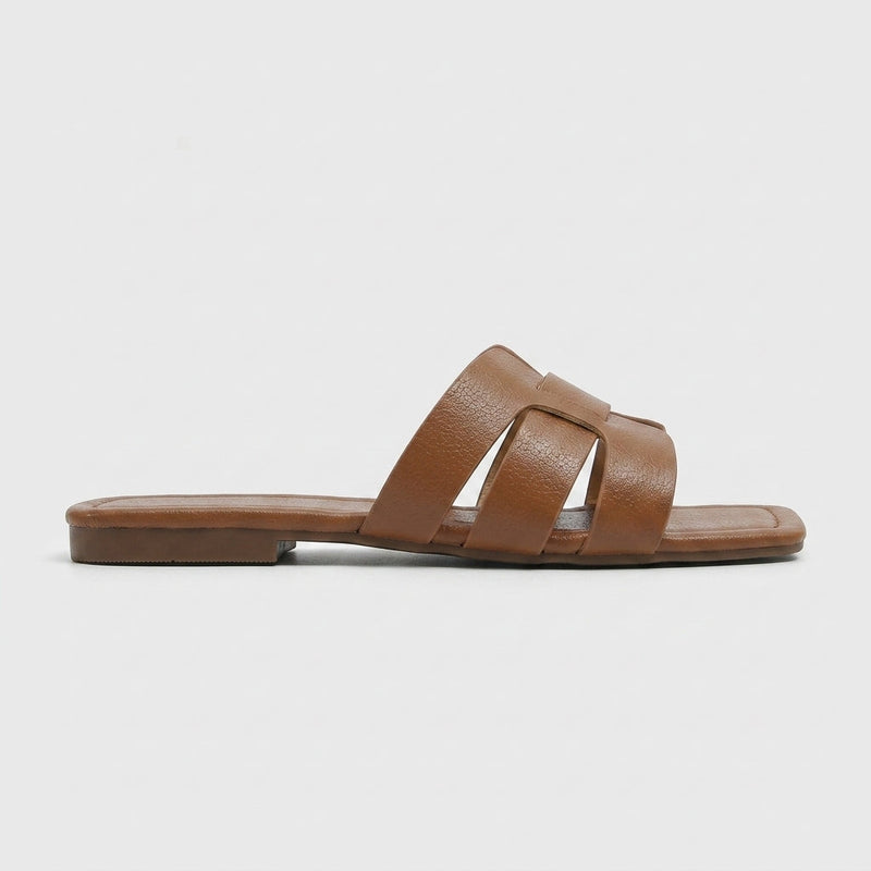Greta Women's Sandals | Low Heel, Square Toe