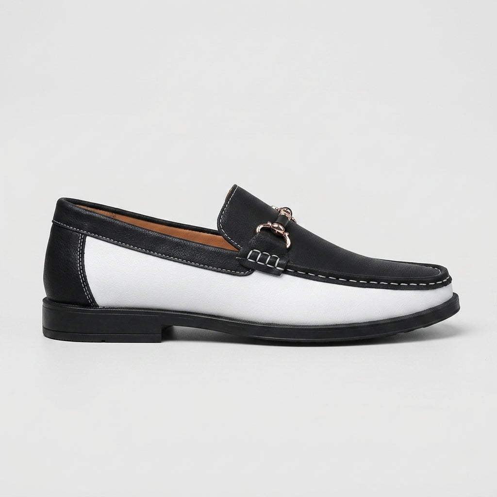 Levi Men's Loafers - fabric and finish detail