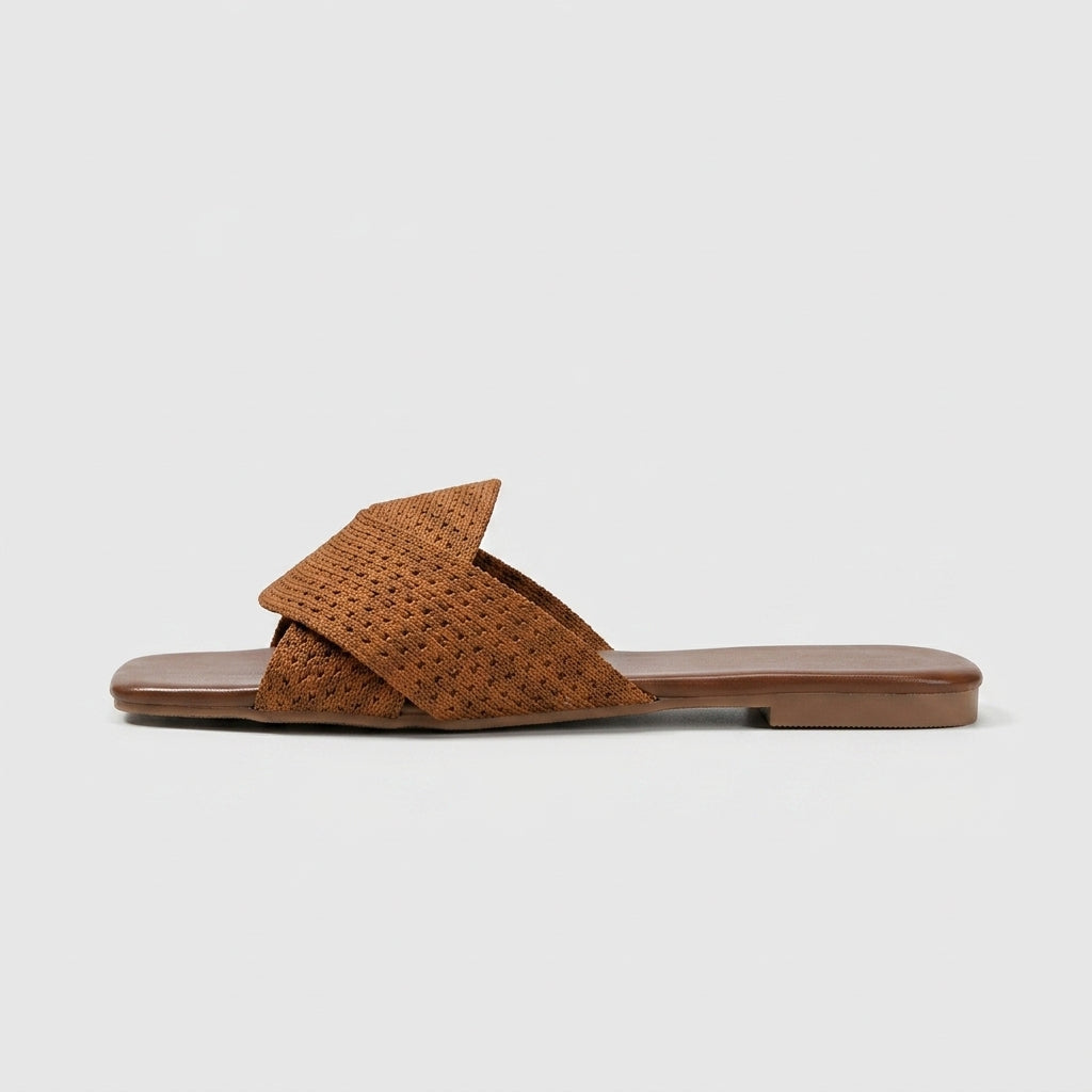 Nora Women's Sandals - fabric and finish detail