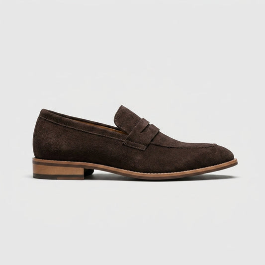 Tobias Men's Suede Loafers - front view
