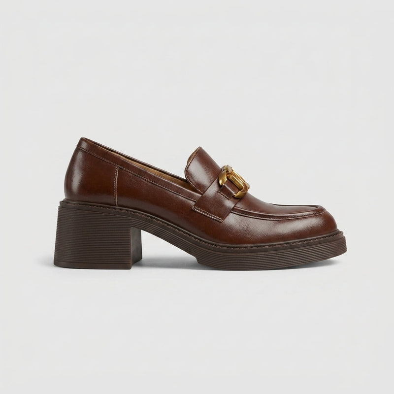 Camille Women's Platform Loafers - front view