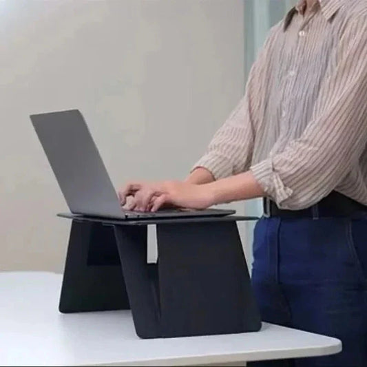 Cedar Adjustable Laptop Table - front view