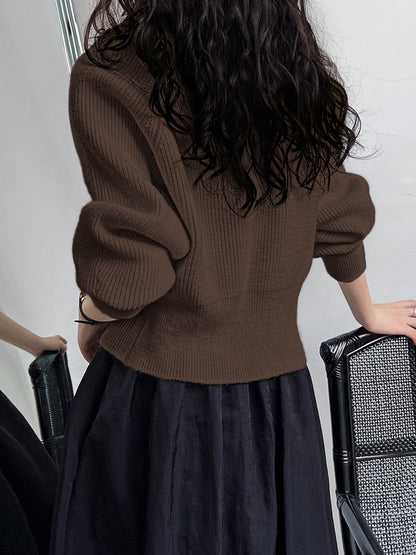 Yvette Women's Sweater - back view