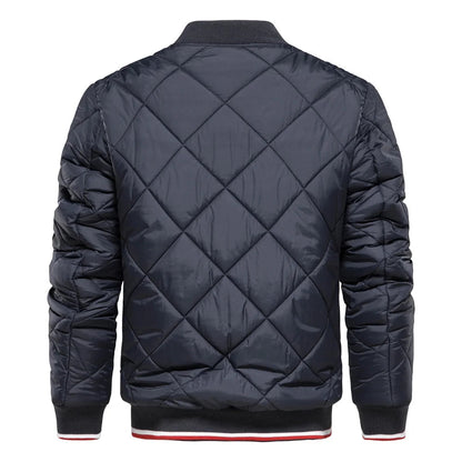 Ivor Men's Quilted Jacket - full-length view