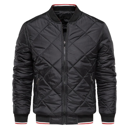 Ivor Men's Quilted Jacket - styled view