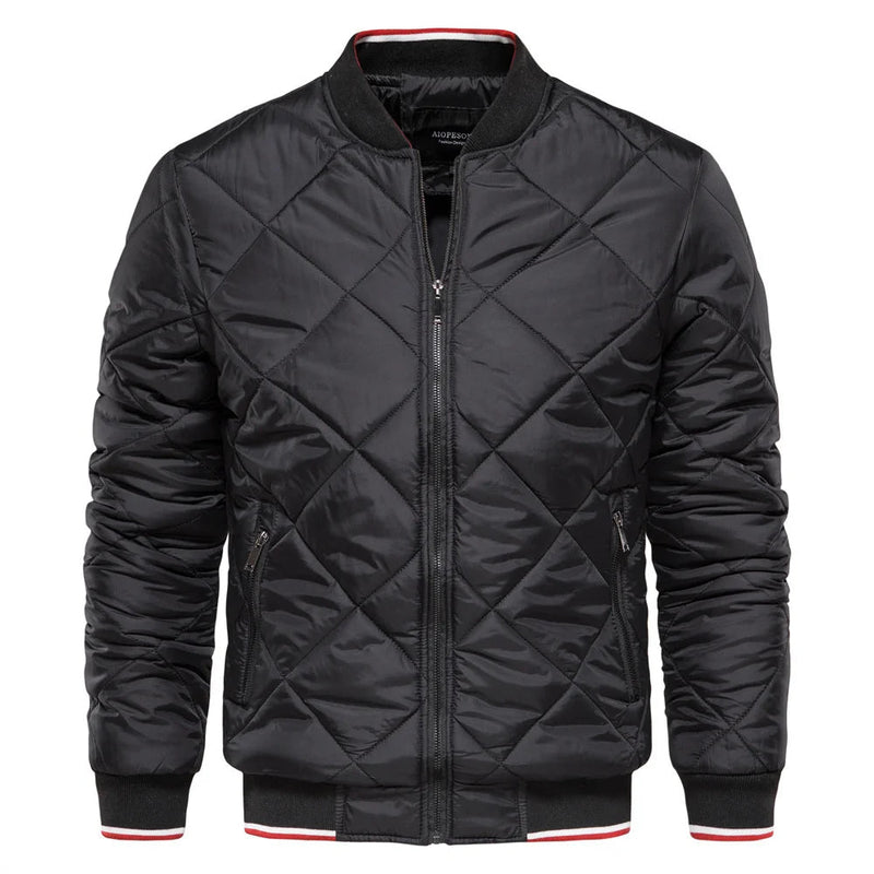 Ivor Men's Quilted Jacket - styled view