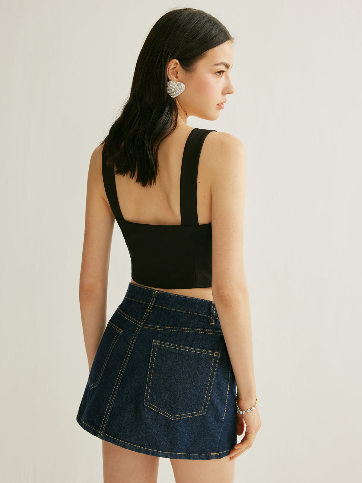Lila Women's Top - full-length view