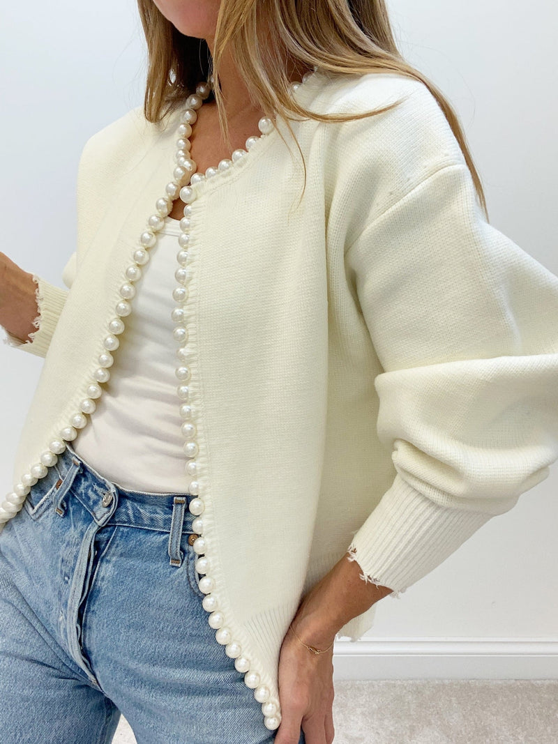 Hattie Women's Cardigan - styled view