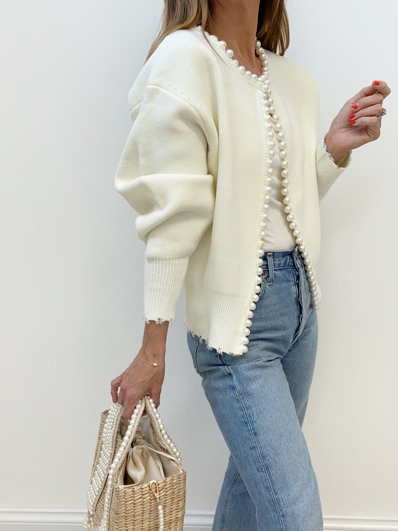 Hattie Women's Cardigan - back view