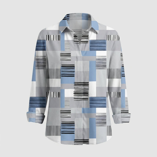Yvette Women's Blouse - front view