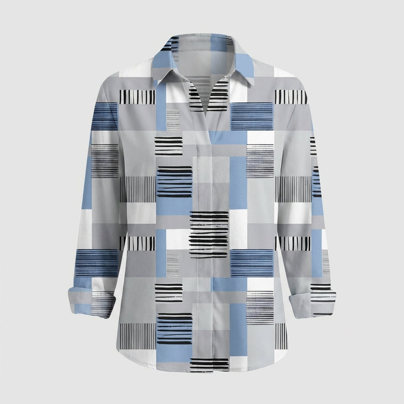 Yvette Women's Blouse - front view