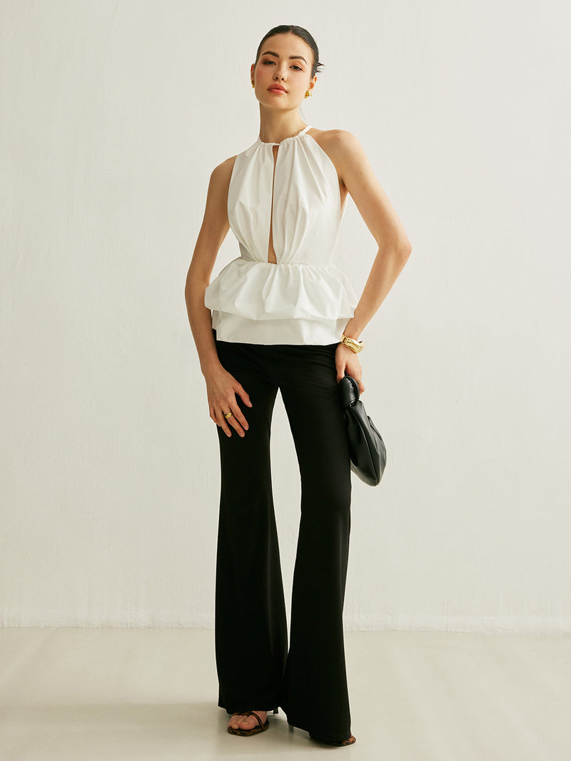 Cleo Women's Top - fabric and finish detail