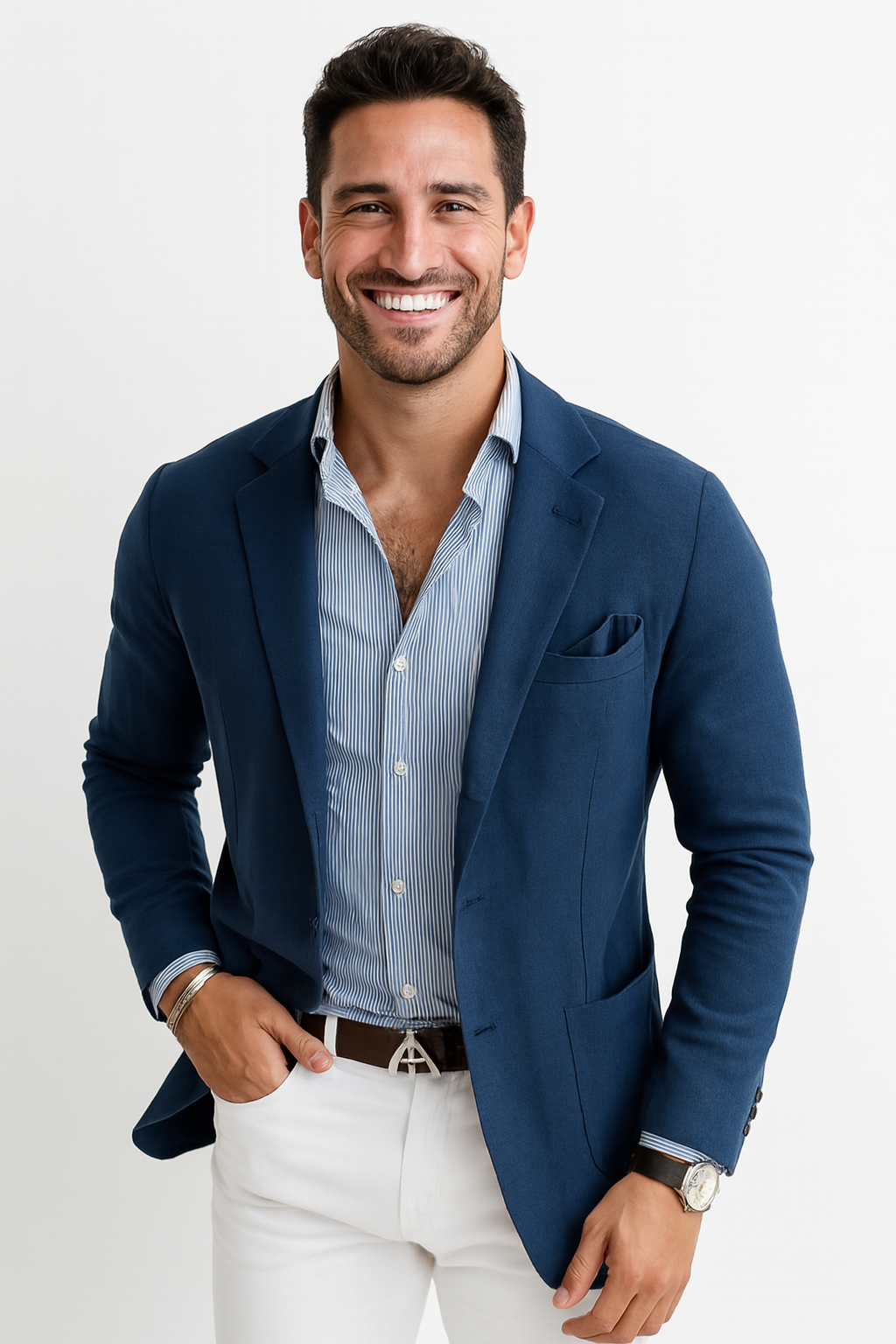 Griffin Men's Cardigan - front view