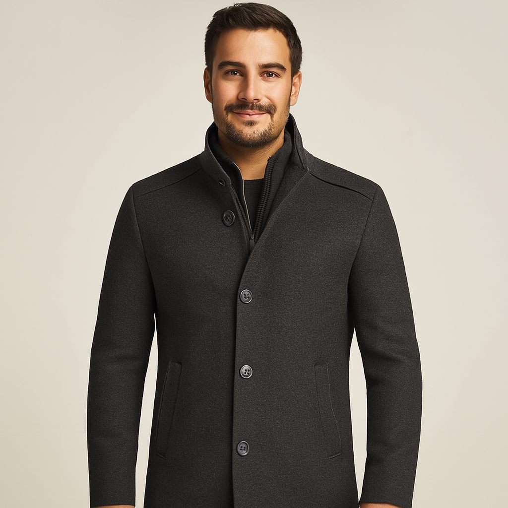 Marlow Men's Coat - flat lay