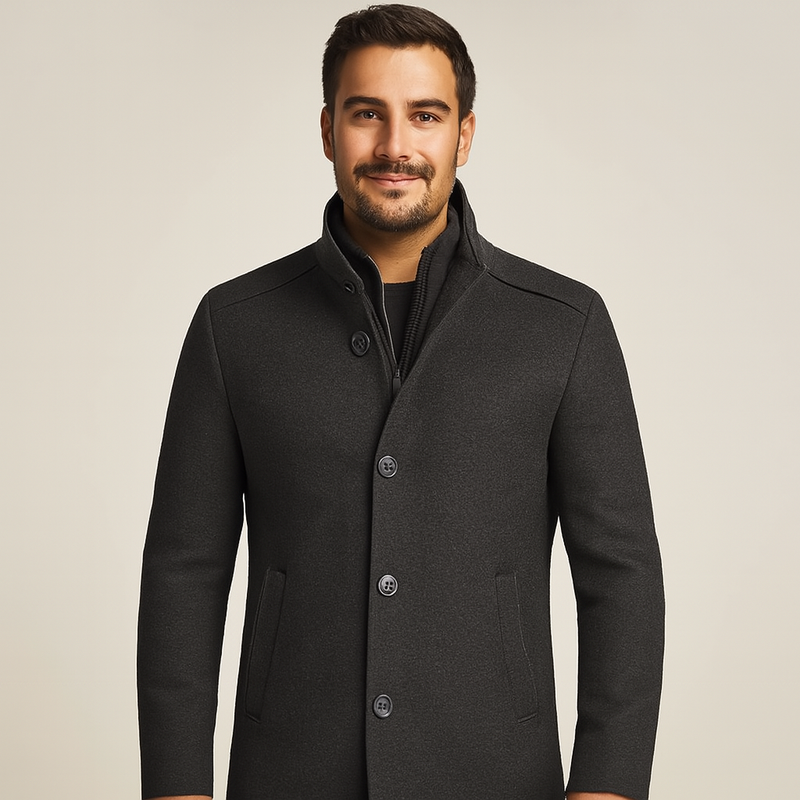 Marlow Men's Coat - flat lay