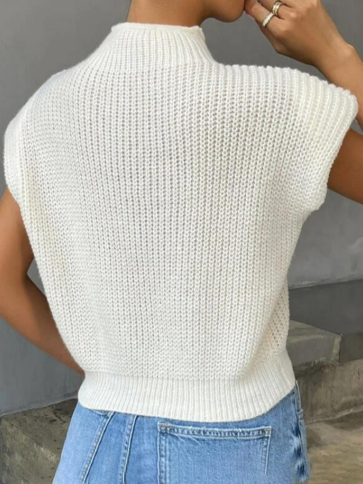 Alba Women's Sweater - close-up detail