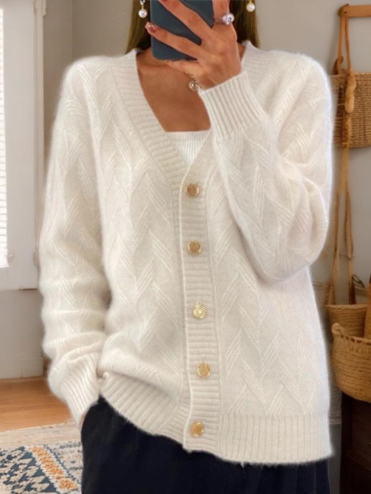 Colette Women's Cardigan | Knit, Button