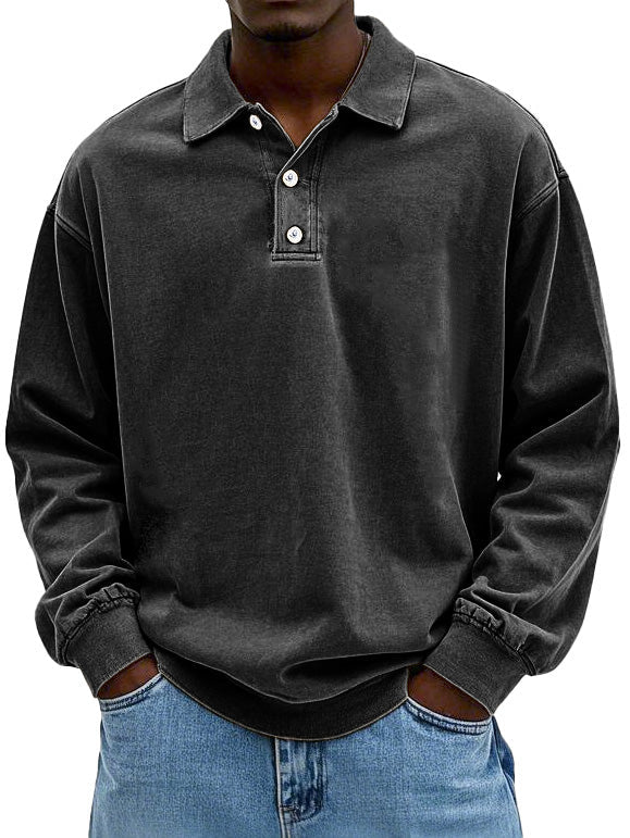 Theo Men's Oversized Shirt - front view