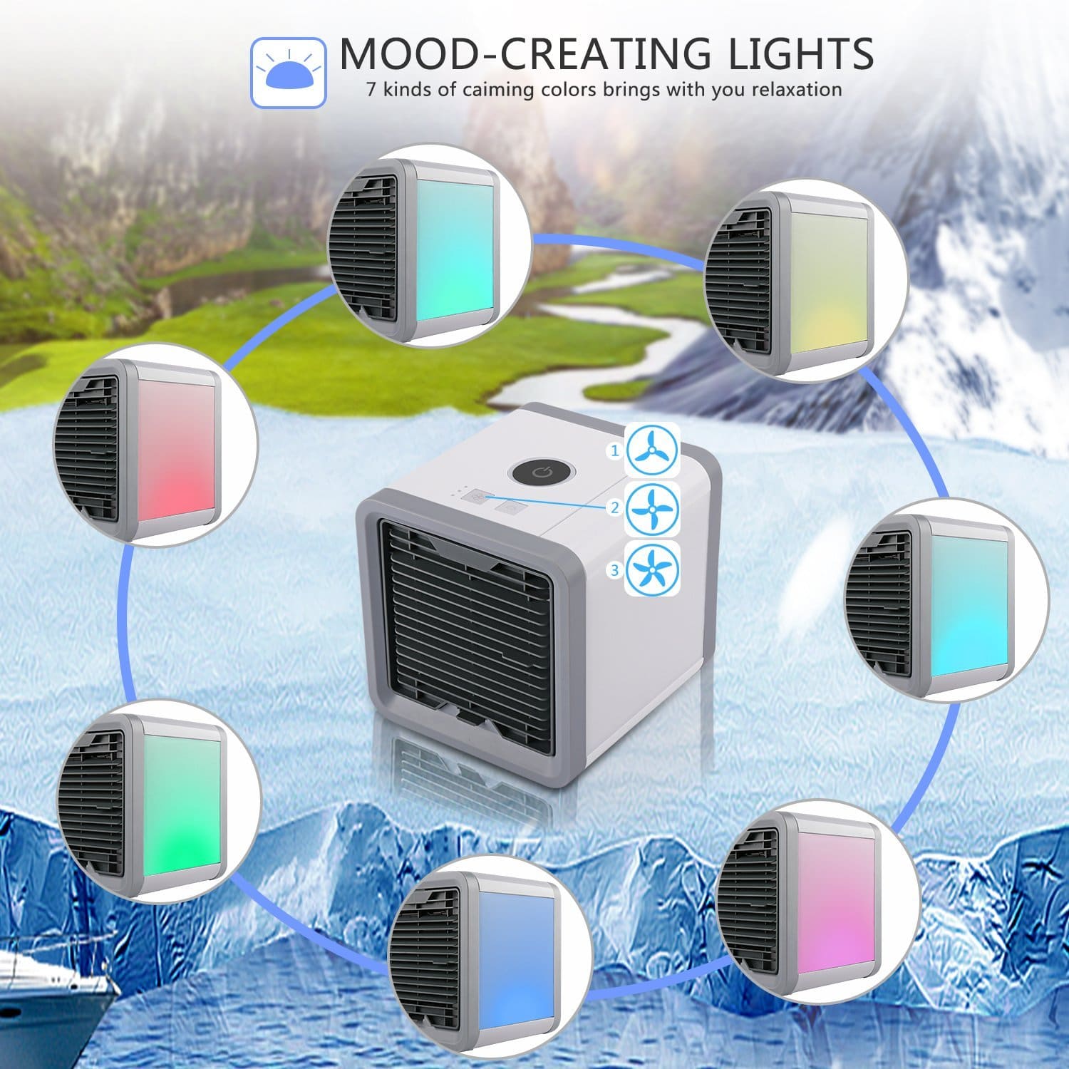 Aspen Portable Air Conditioner - full-length view