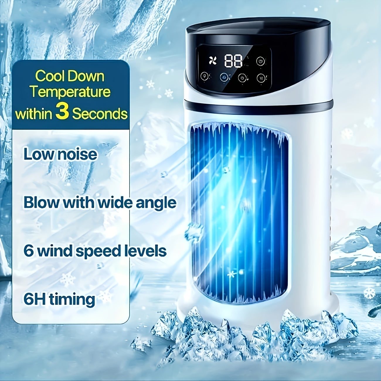 Isle Portable Air Conditioner - flat lay