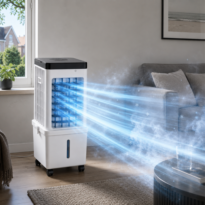 Haven Portable Air Conditioner - fabric and finish detail