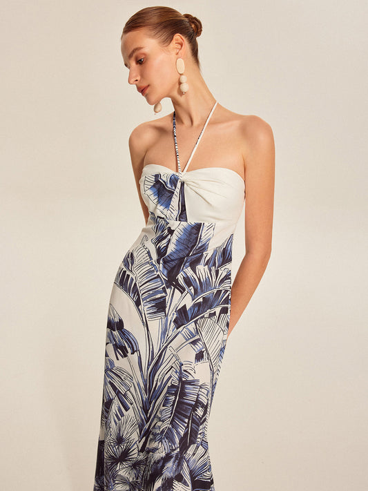 Esme Women's Linen Dress - styled view
