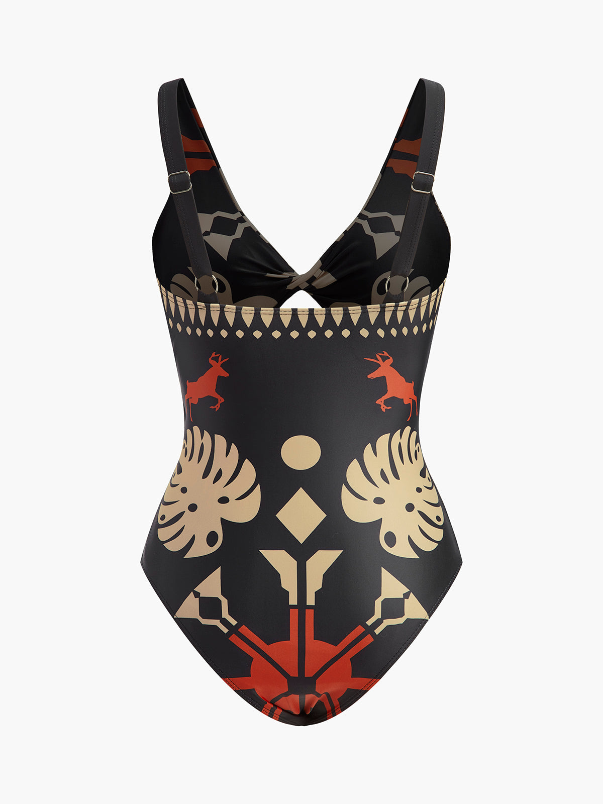 Romy Women's Printed Swimsuit - close-up detail