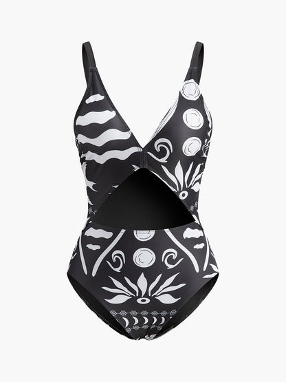 Imogen Women's Printed Swimsuit - front view
