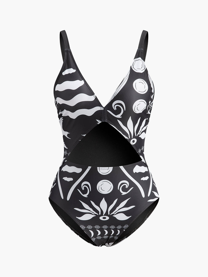 Imogen Women's Printed Swimsuit - front view
