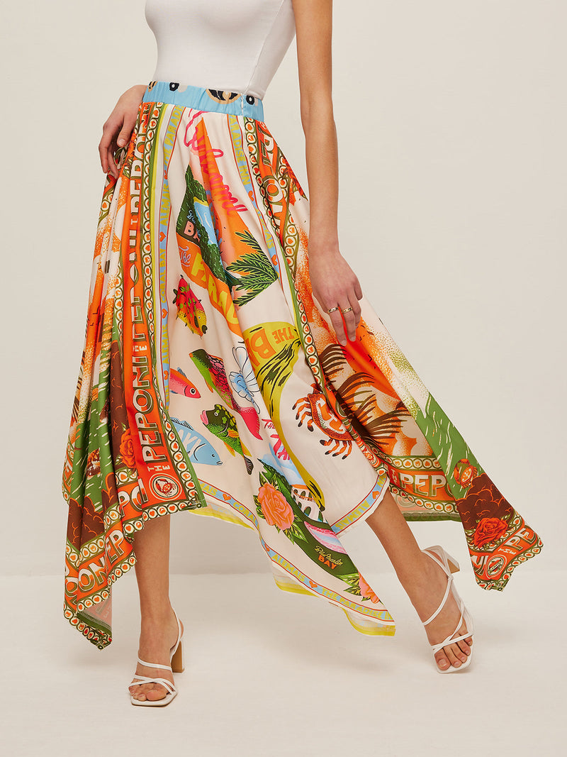 Juliette Women's Printed Skirt | Maxi