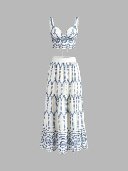 Paloma Women's Printed Skirt - front view