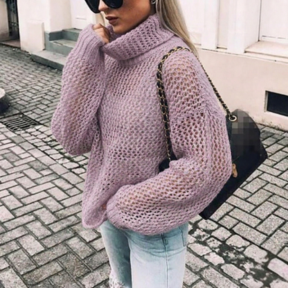 Fleur Women's Sweater - back view
