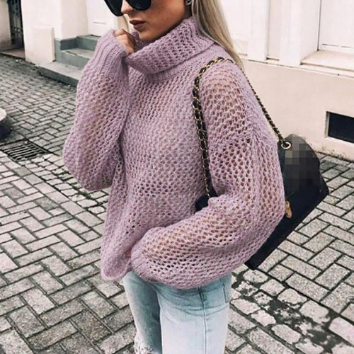 Fleur Women's Sweater - back view