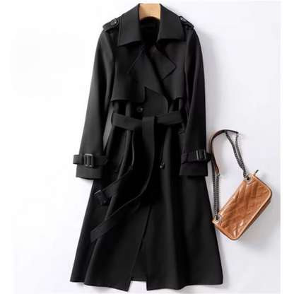 Odette Women's Trench Coat - full-length view