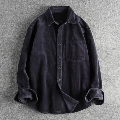 Rufus Men's Shirt - fabric and finish detail