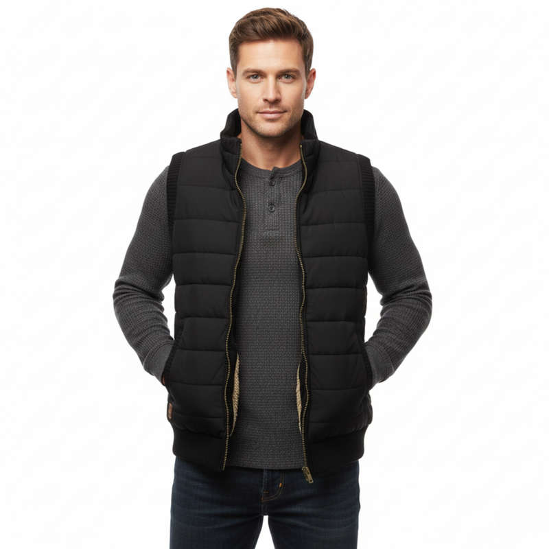 Levi Men's Vest | Utility, Pocket, Fleece