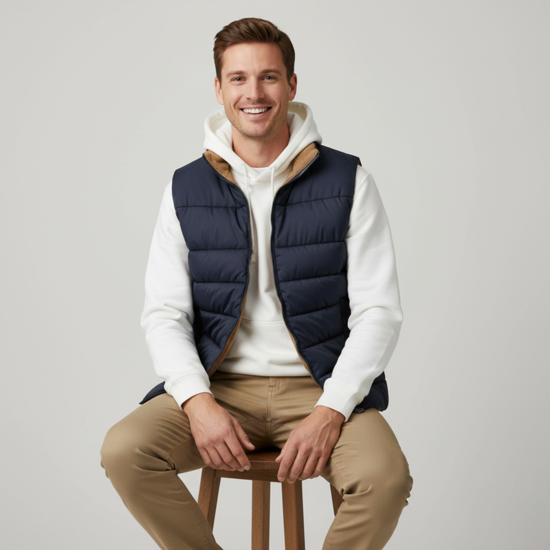 Levi Men's Vest - full-length view