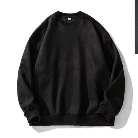 Zane Men's Oversized Sweatshirt - close-up detail