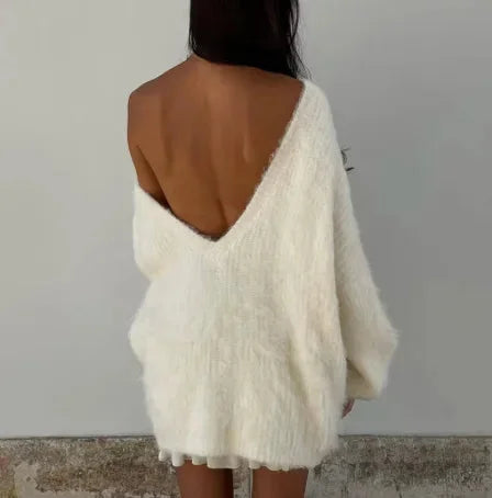 Elsie Women's Sweater - flat lay