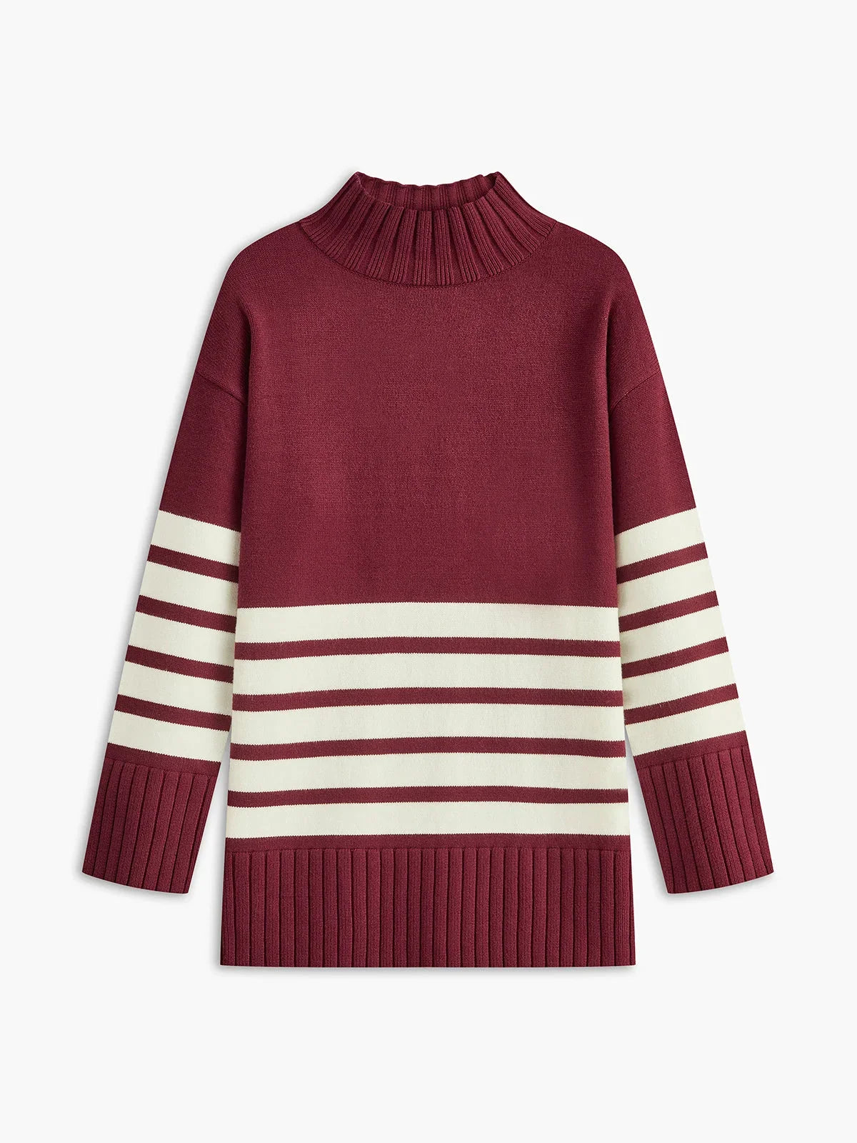 Paloma Women's Striped Sweater - full-length view