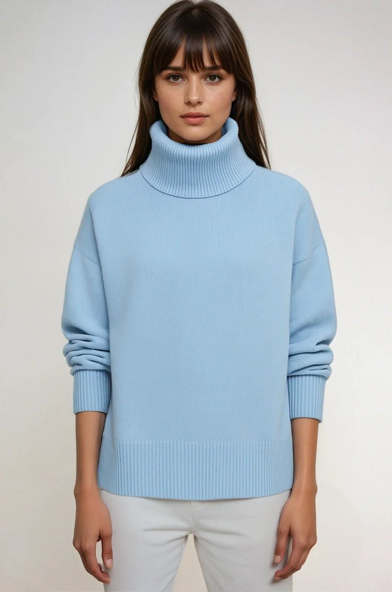 Giselle Women's Oversized Sweater | Turtleneck
