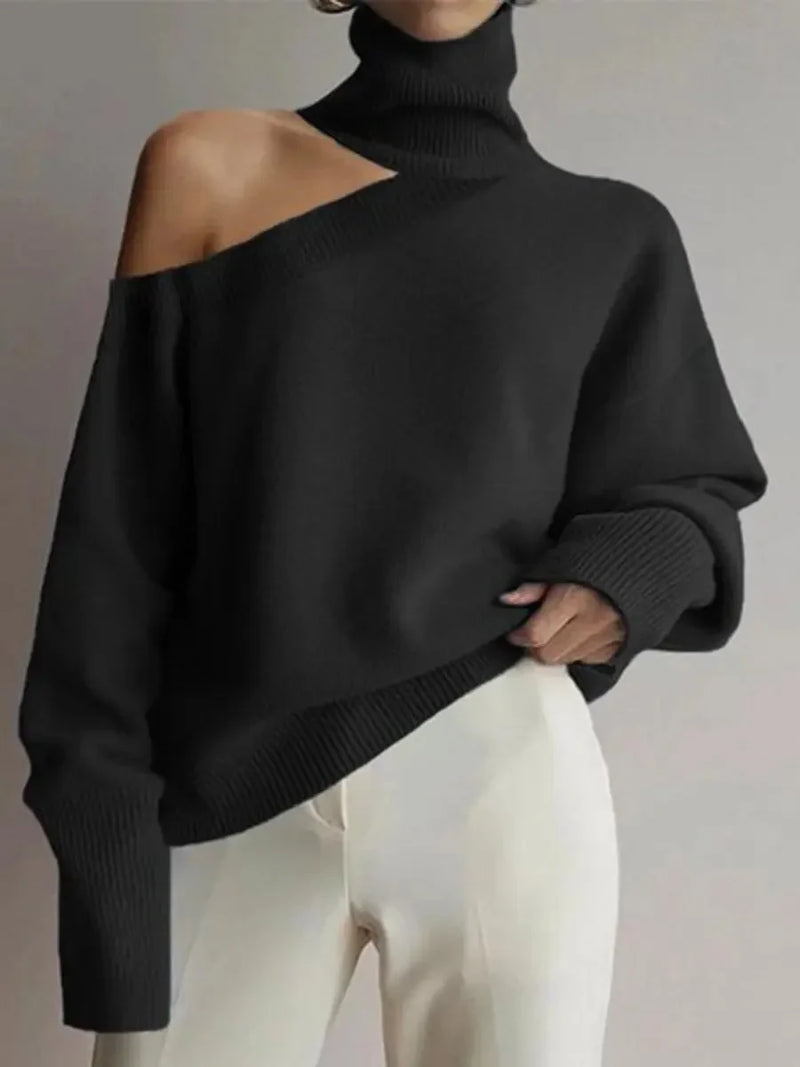 Lena Women's Sweater | Turtleneck