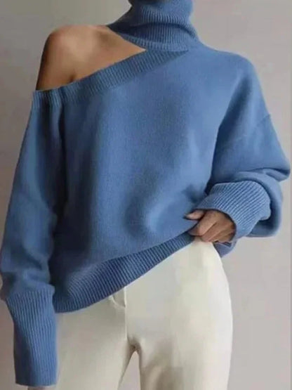 Lena Women's Sweater - fabric and finish detail