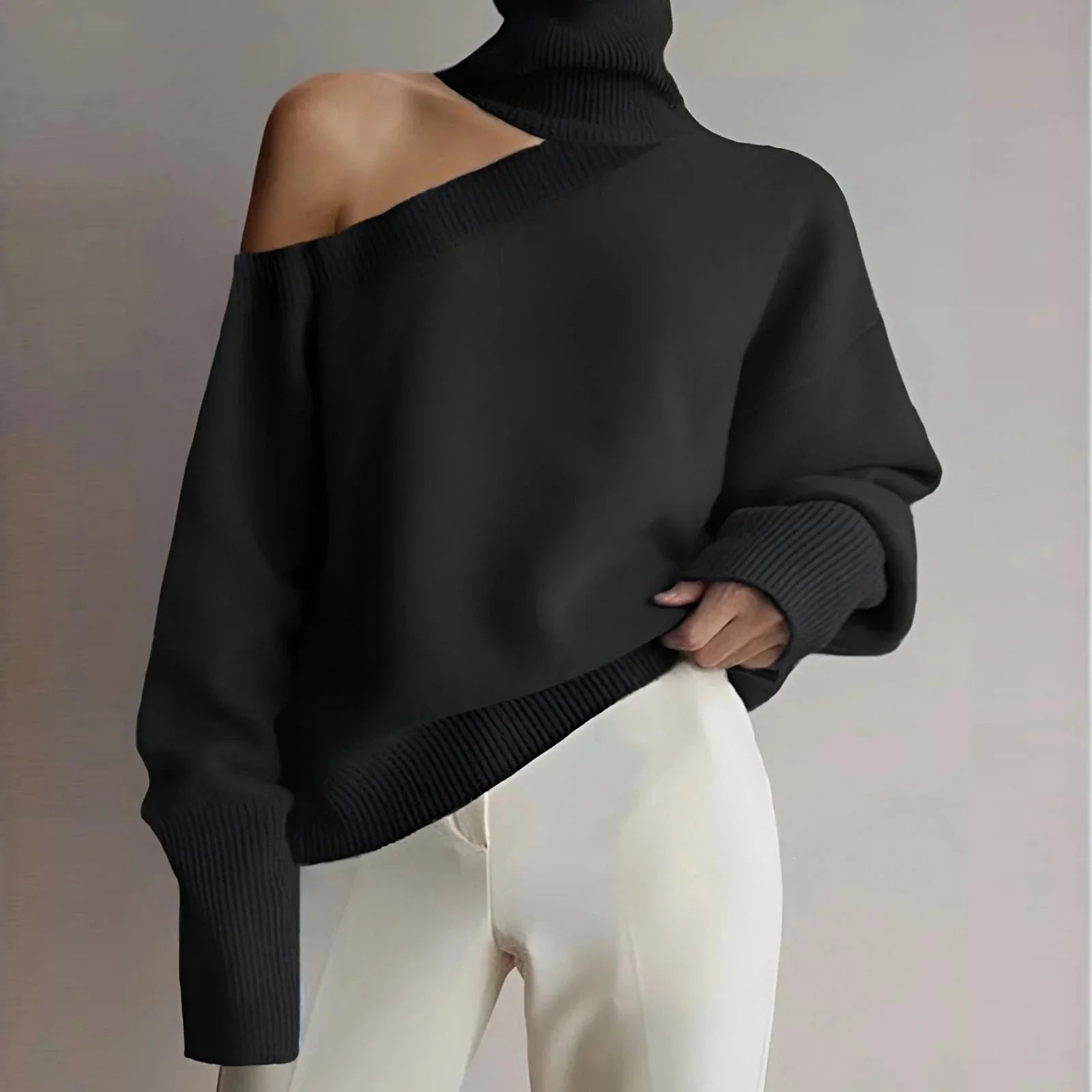Lena Women's Sweater - back view