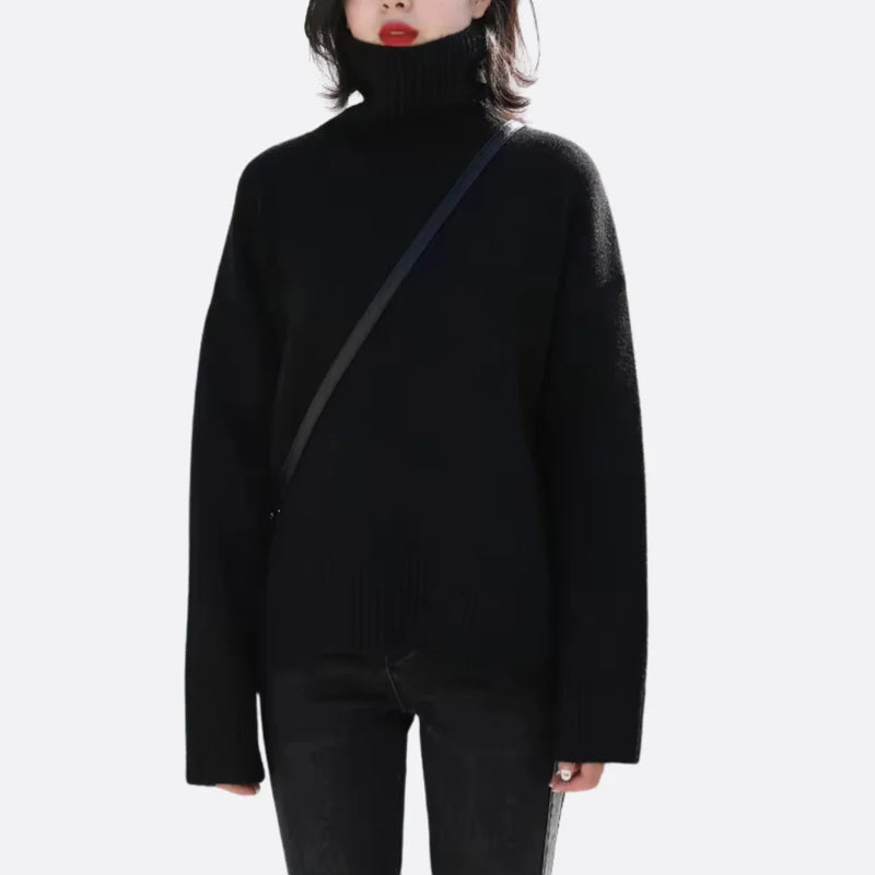 Perla Women's Oversized Sweater - full-length view