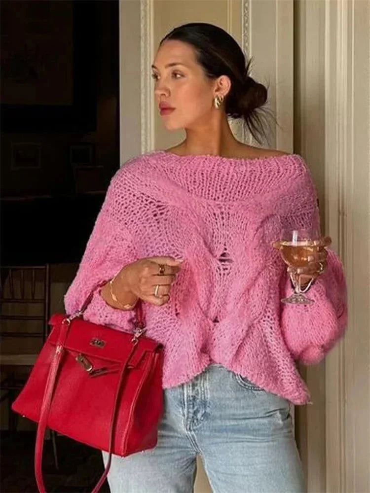 Paloma Women's Sweater | Relaxed Fit, Knit