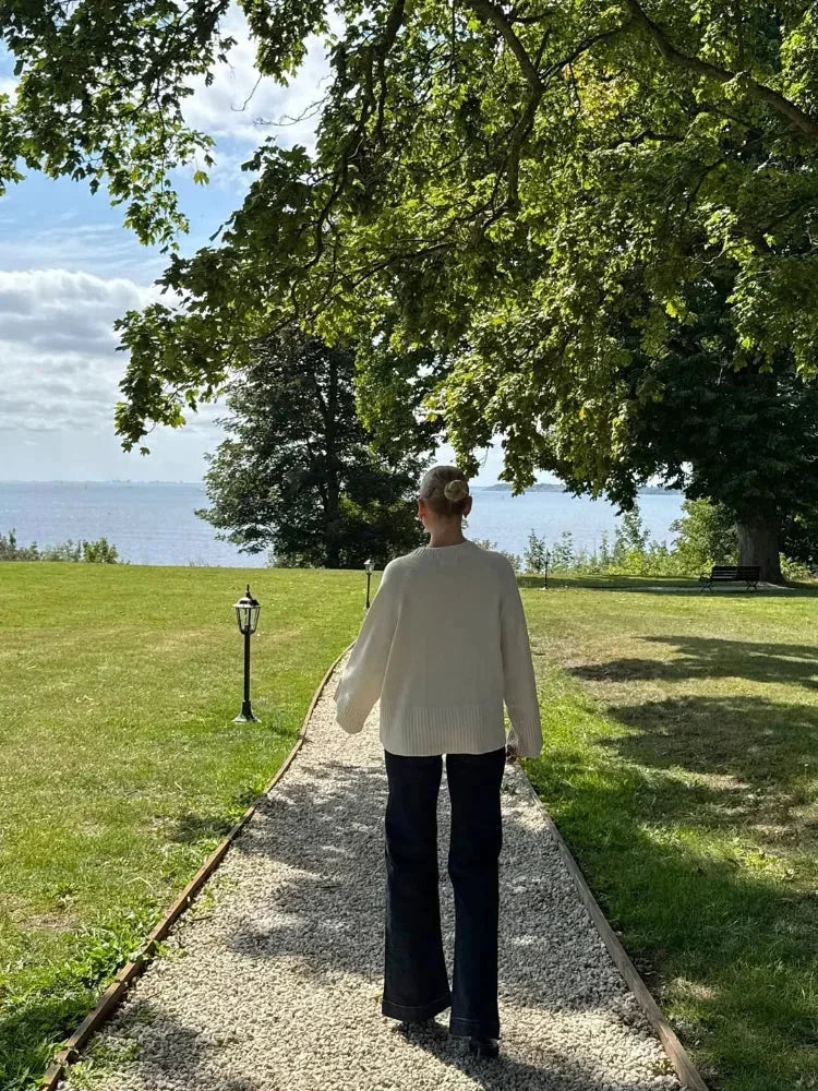 Kaia Women's Sweater - back view